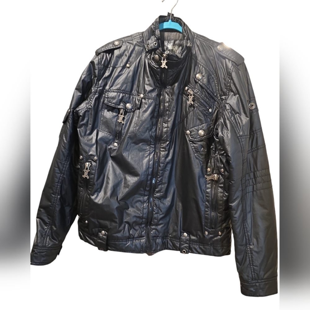 X-RAY BOMBER JACKET BLACK SIZE L